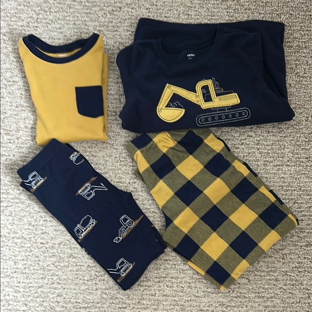 Carter’s truck PJ set